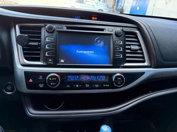 2017 Toyota Highlander III (XU50) Рестайлинг, чёрный, 2550000 рублей - вид 19