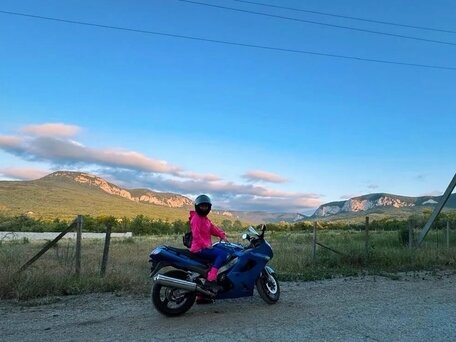 2002 Kawasaki ZZR 1200, синий, 500000 рублей, вид 2