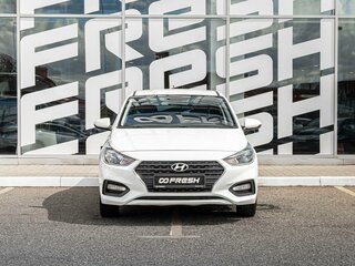 2019 Hyundai Solaris II, белый, 1419000 рублей, вид 3