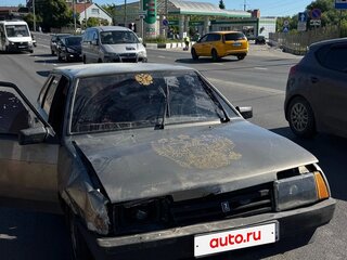 2001 Lada (ВАЗ) 2109, серебристый, 95000 рублей, вид 3