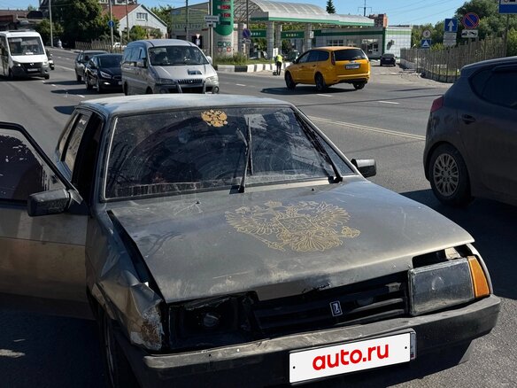 2001 Lada (ВАЗ) 2109, серебристый, 95000 рублей - вид 2