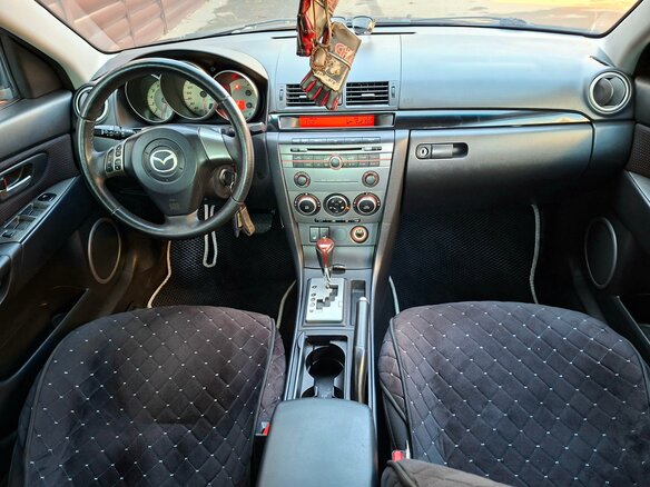 2007 Mazda 3 I (BK) Рестайлинг, чёрный, 675000 рублей - вид 16