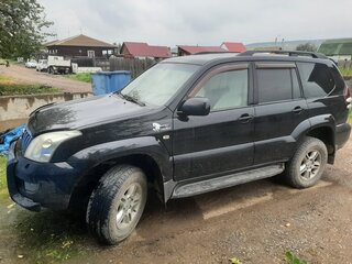 2005 Toyota Land Cruiser Prado 5-speed 120 Series, чёрный, 1900000 рублей, вид 5