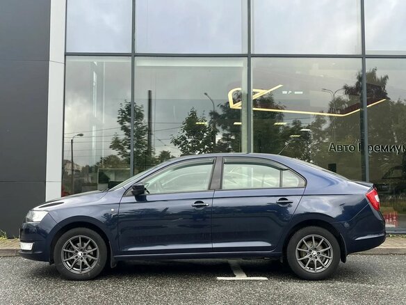 2015 Skoda Rapid I, синий - вид 7