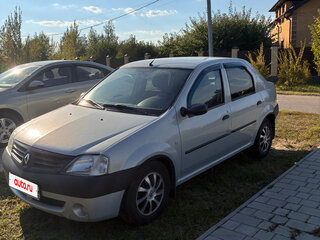 2007 Renault Logan I, серый, 330000 рублей, вид 1