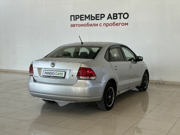 2012 Volkswagen Polo V, серебристый, 315000 рублей - вид 3