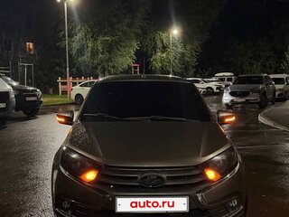2019 Lada (ВАЗ) Granta I Рестайлинг, коричневый, 770000 рублей, вид 4