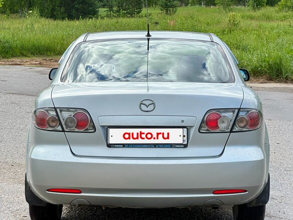 2006 Mazda 6 I (GG) Рестайлинг, серебристый, 390000 рублей - вид 1