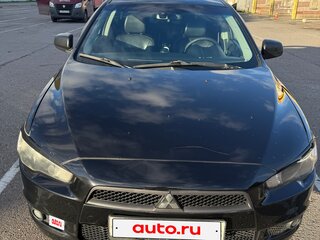 2007 Mitsubishi Lancer X, чёрный, 475000 рублей, вид 4