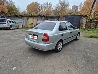 2005 Hyundai Accent ТагАЗ II, серебристый, 330000 рублей, вид 5