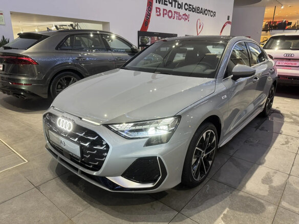 2025 Audi A3 A3L 35 TFSI IV (8Y) Рестайлинг, серый