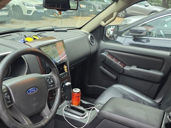 2007 Ford Explorer IV, чёрный, 950000 рублей - вид 6