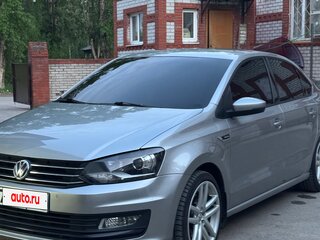 2018 Volkswagen Polo V Рестайлинг, серый, 1300000 рублей, вид 2