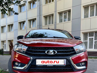 2017 Lada (ВАЗ) Vesta I, красный, 830000 рублей, вид 3