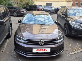 2016 Volkswagen Jetta VI Рестайлинг, коричневый, 1550000 рублей, вид 1