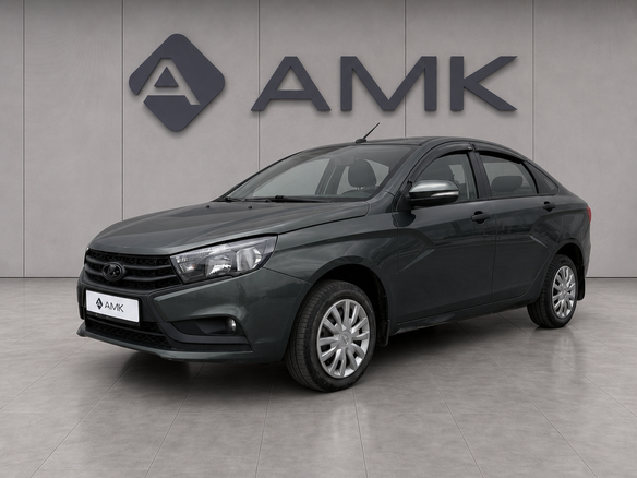 2017 Lada (ВАЗ) Vesta I, зелёный