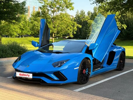 2017 Lamborghini Aventador I Рестайлинг, синий, 29300000 рублей, вид 1