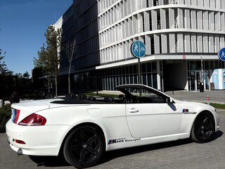 2005 BMW 6 серии 645i II (E63/E64), чёрный, 1250000 рублей, вид 2