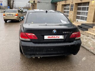2005 BMW 7 серии Long 750Li IV (E65/E66) Рестайлинг, чёрный, 720000 рублей, вид 4