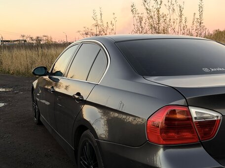 2005 BMW 3 серии 325i V (E90/E91/E92/E93), серый, 710000 рублей, вид 2