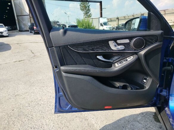 2022 Mercedes-Benz GLC Coupe 300 d I (C253) Рестайлинг, синий - вид 9
