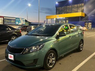 2011 Kia Rio III, зелёный, 499000 рублей, вид 1