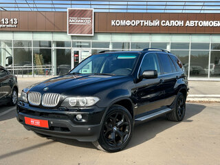 2005 BMW X5 4.4i I (E53) Рестайлинг, чёрный, 1650000 рублей, вид 1