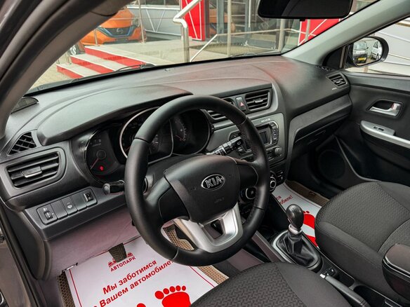 2013 Kia Rio 5-speed III, серый - вид 6