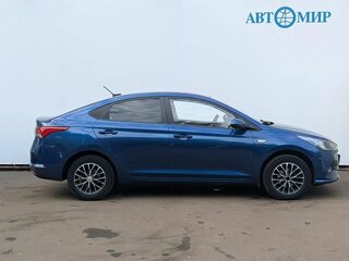 2022 Hyundai Solaris II Рестайлинг, синий, 1499000 рублей, вид 4