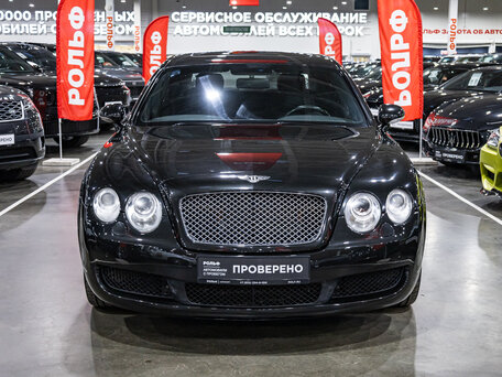 2008 Bentley Continental Flying Spur, чёрный, 2649000 рублей, вид 3