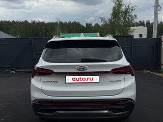 2021 Hyundai Santa Fe IV Рестайлинг, белый, 2650000 рублей, вид 4