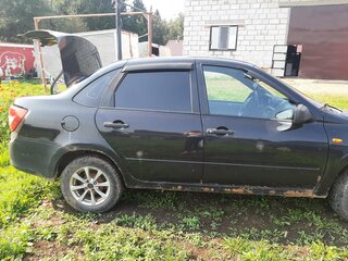 2016 Lada (ВАЗ) Granta I, чёрный, 230000 рублей, вид 4