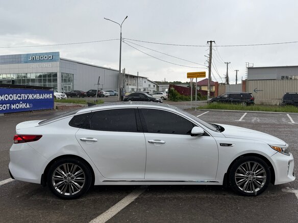 2016 Kia Optima IV, белый, 1880000 рублей - вид 3