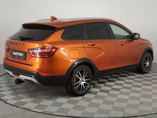 2019 Lada (ВАЗ) Vesta SW Cross I, оранжевый, 1290000 рублей, вид 5