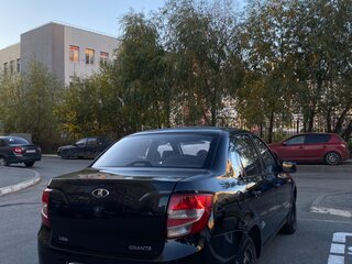2013 Lada (ВАЗ) Granta I, чёрный, 300000 рублей, вид 3