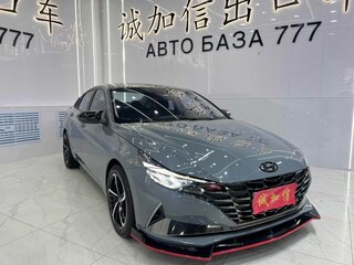 2022 Hyundai Elantra VII (CN7), серый, 1550000 рублей, вид 1