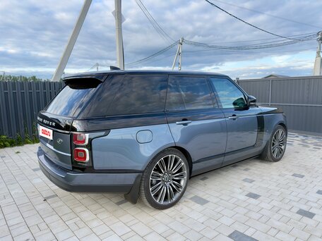 2018 Land Rover Range Rover IV Рестайлинг, синий, 5099000 рублей, вид 4