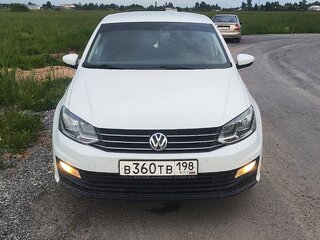 2019 Volkswagen Polo V Рестайлинг, белый, 1450000 рублей, вид 1