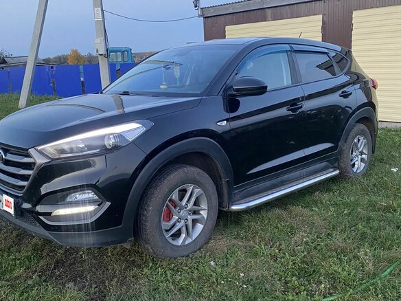 2016 Hyundai Tucson III, чёрный, 1650000 рублей - вид 6