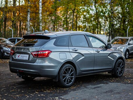 2020 Lada (ВАЗ) Vesta SW I, серый, 1050600 рублей, вид 2