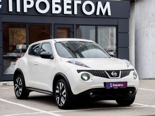 2014 Nissan Juke I, белый, 1140000 рублей, вид 3