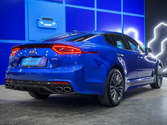 2019 Kia Stinger I, голубой, 3210000 рублей - вид 22