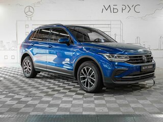2022 Volkswagen Tiguan II Рестайлинг, синий, 2749000 рублей, вид 5