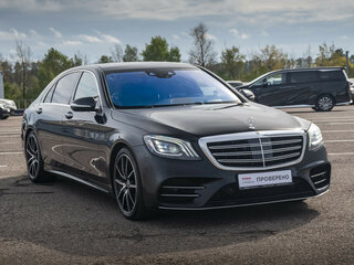 2020 Mercedes-Benz S-Класс 350 d VI (W222, C217) Рестайлинг, чёрный, 5821794 рублей, вид 4