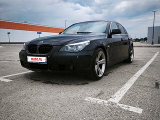 2004 BMW 5 серии 525i V (E60/E61), чёрный, 850000 рублей, вид 1