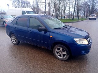2013 Lada (ВАЗ) Granta I, синий, 270000 рублей, вид 4
