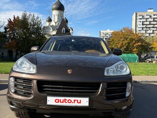 2008 Porsche Cayenne I Рестайлинг (957), коричневый, 1930000 рублей, вид 4