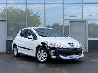 2009 Peugeot 308 I, белый, 369000 рублей, вид 3