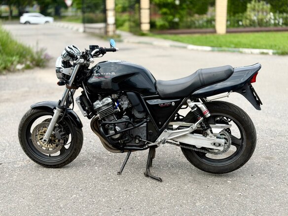 1996 Honda CB 400 Super Four, чёрный, 300000 рублей