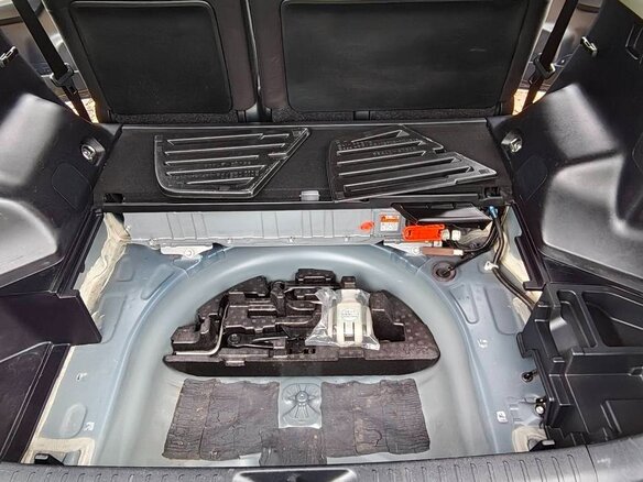 2014 Toyota Prius Alpha I (ZVW40/41) Рестайлинг, синий, 1300000 рублей - вид 12